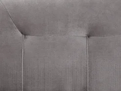 Outlet Łóżko kontynentalne Welur MARQUISE 180 x 200 cm Łóżka Tapicerowane|Łóżka Podwójne