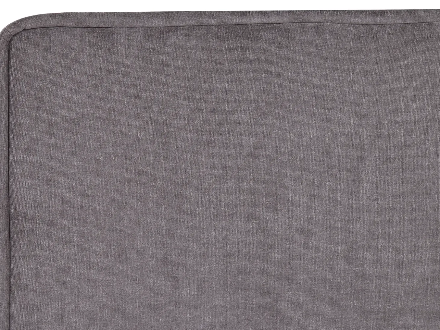 Outlet Łóżko kontynentalne z pojemnikiem MINISTER Beżowoszary 180 x 200 cm Łóżka Z Pojemnikiem|Łóżka Tapicerowane