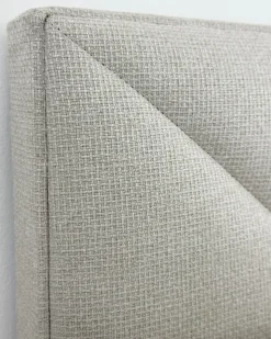Hot Łóżko kontynentalne z pojemnikiem ESQUIRE Złamana biel 180 x 200 cm Łóżka Z Pojemnikiem|Łóżka Tapicerowane