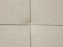 Sale Łóżko LANNION 180 x 200 cm Jasnobeżowy Łóżka Tapicerowane|Łóżka Podwójne