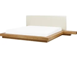 New Ekoskóra ZEN 180 x 200 cm Jesion naturalny Łóżka Podwójne|Wszystkie Łóżka
