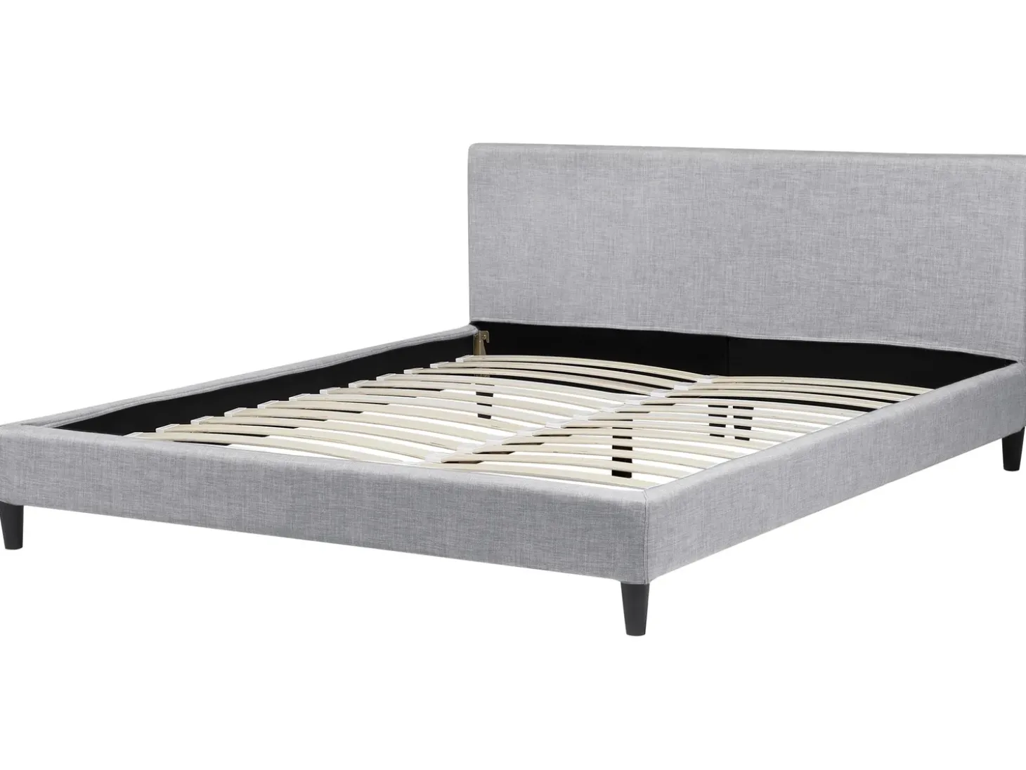 Hot Łóżko LED FITOU 180 x 200 cm Jasno Łóżka Tapicerowane|Łóżka Podwójne