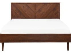 Best MIALET 160 x 200 cm Ciemno Łóżka Podwójne|Wszystkie Łóżka