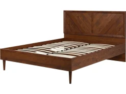 Best MIALET 160 x 200 cm Ciemno Łóżka Podwójne|Wszystkie Łóżka