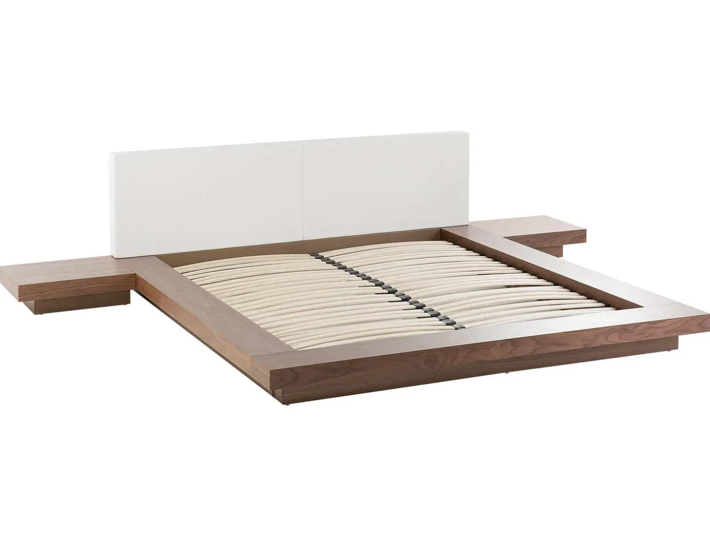 Clearance ZEN 160 x 200 cm Jesion brązowy Łóżka Podwójne|Wszystkie Łóżka