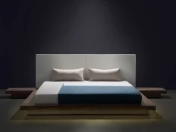 Clearance ZEN 160 x 200 cm Jesion brązowy Łóżka Podwójne|Wszystkie Łóżka