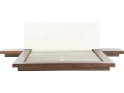 Clearance ZEN 160 x 200 cm Jesion brązowy Łóżka Podwójne|Wszystkie Łóżka