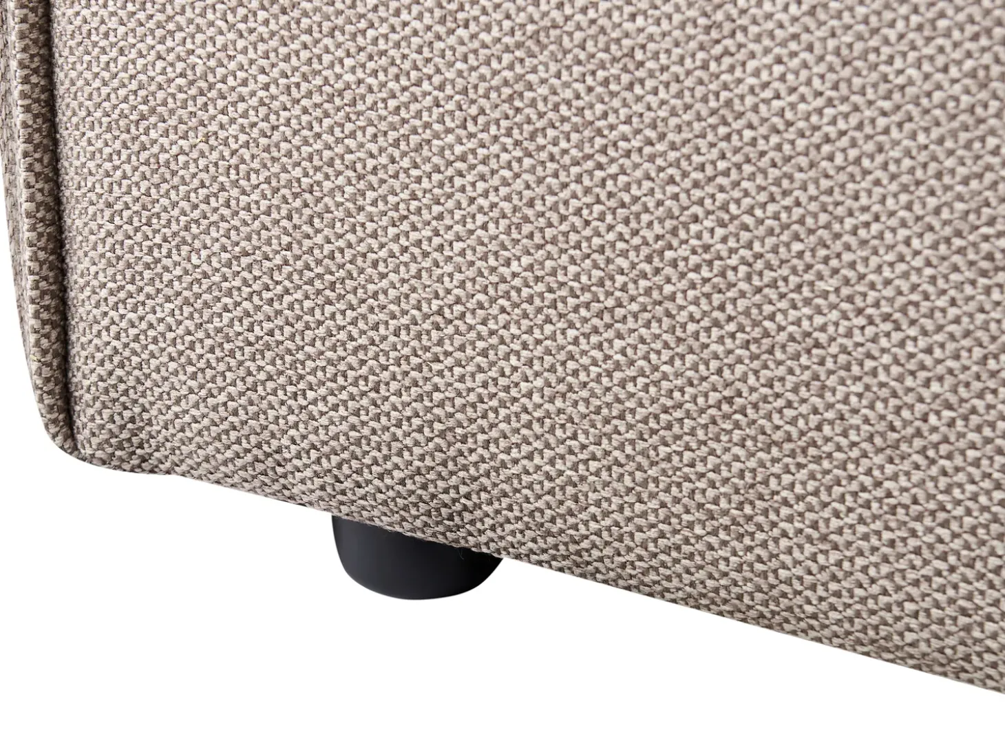 Online Len syntetyczny LESTRE 180 x 200 cm Beżowoszary Łóżka Tapicerowane|Łóżka Podwójne