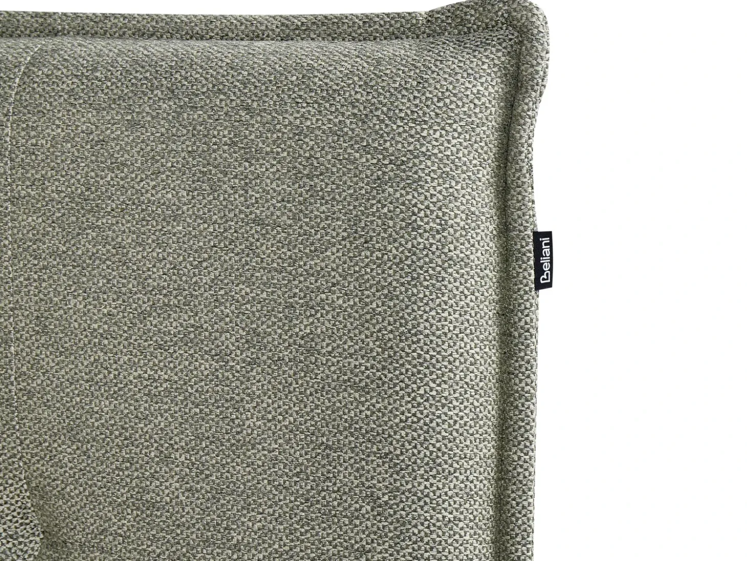 Outlet Len syntetyczny LESTRE 180 x 200 cm Zielony Łóżka Tapicerowane|Łóżka Podwójne