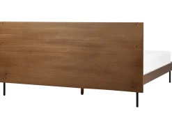 Hot Łóżko LIBERMONT 180 x 200 cm Jesion ciemny Łóżka Podwójne|Wszystkie Łóżka