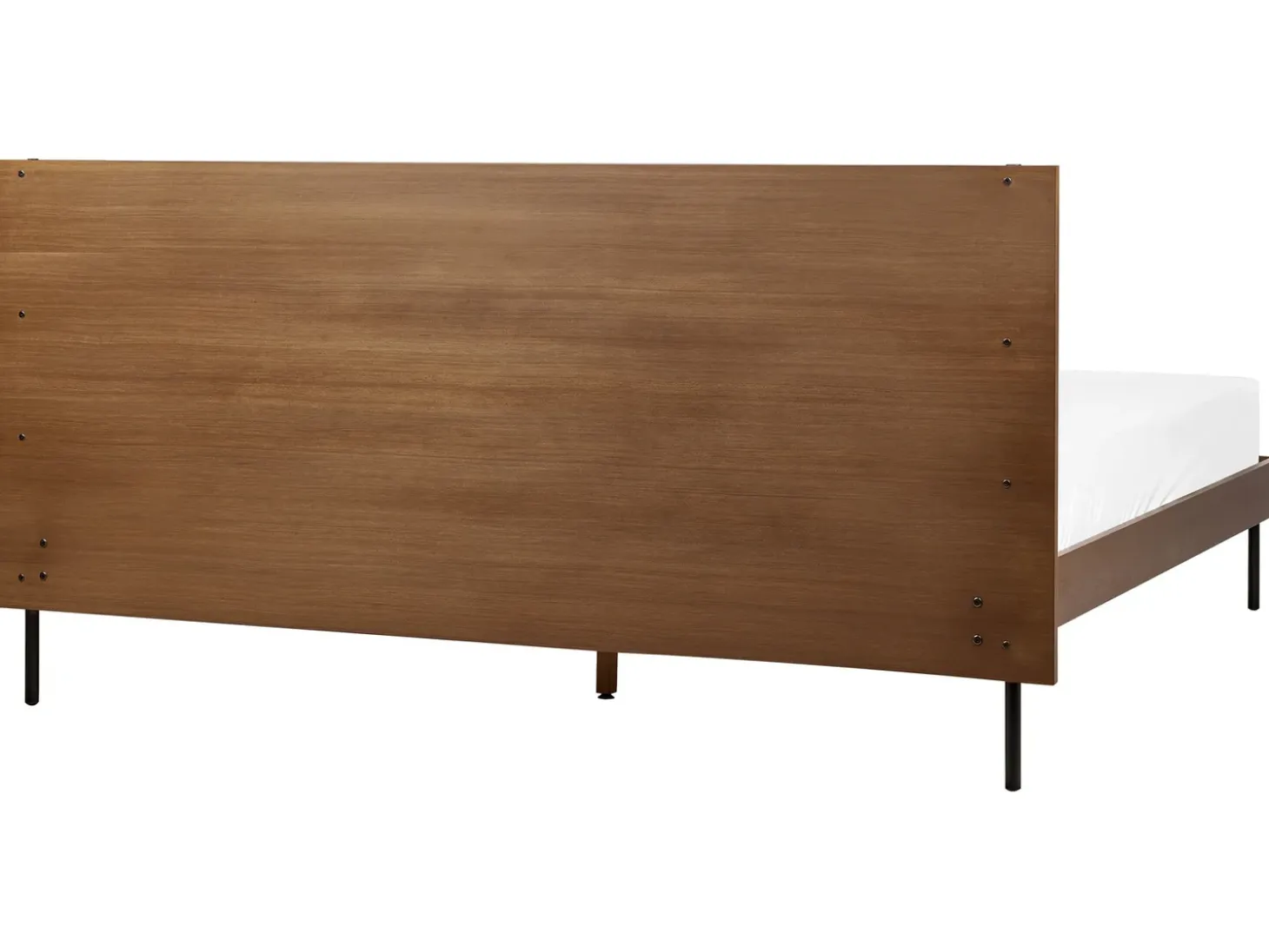 Hot Łóżko LIBERMONT 180 x 200 cm Jesion ciemny Łóżka Podwójne|Wszystkie Łóżka