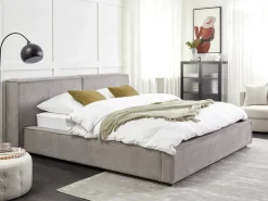 Outlet LINARDS 160 x 200 cm Łóżka Tapicerowane|Łóżka Podwójne