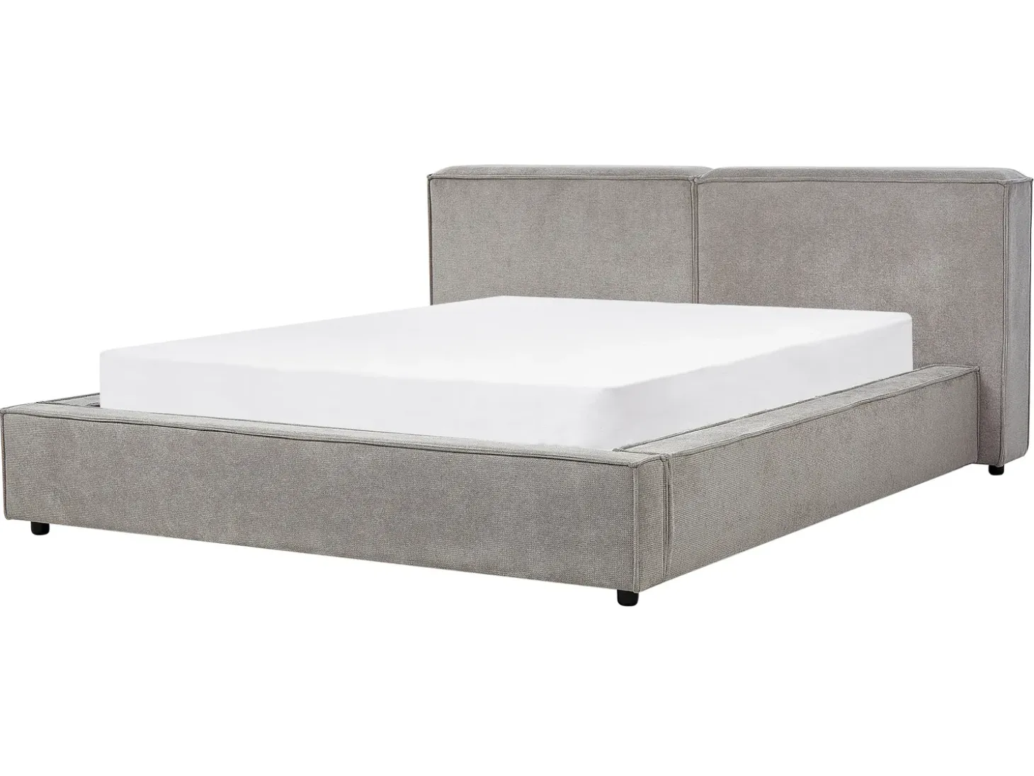 Outlet LINARDS 160 x 200 cm Łóżka Tapicerowane|Łóżka Podwójne