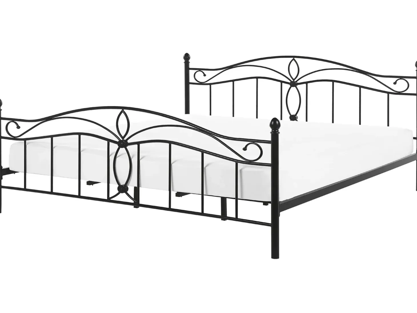 New Łóżko Metal ANTLIA 180 x 200 cm Łóżka Metalowe|Łóżka Podwójne