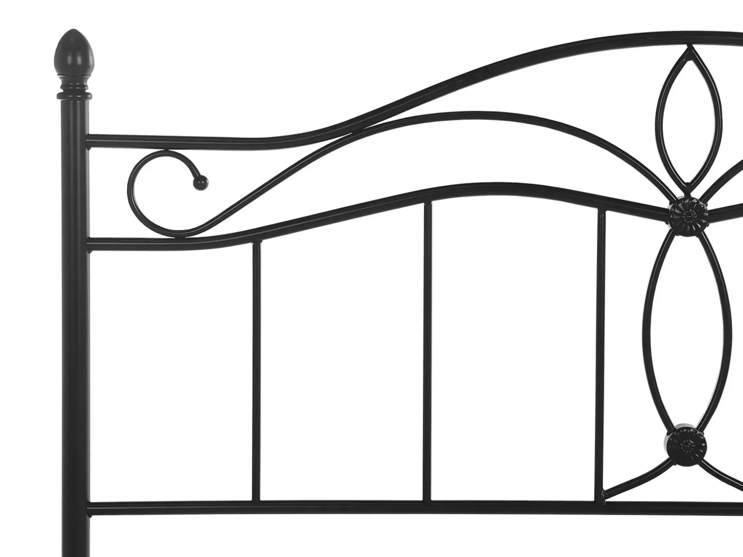 New Łóżko Metal ANTLIA 180 x 200 cm Łóżka Metalowe|Łóżka Podwójne