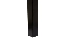 Outlet Łóżko Metal CLAMART 180 x 200 cm Jasnobeżowy Łóżka Metalowe|Łóżka Podwójne