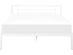Clearance Łóżko Metal CUSSET 160 x 200 cm Łóżka Metalowe|Łóżka Podwójne