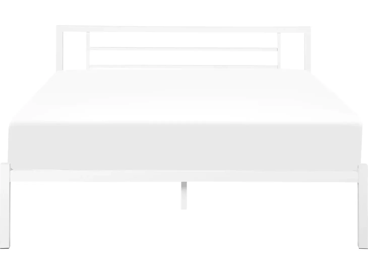 Clearance Łóżko Metal CUSSET 160 x 200 cm Łóżka Metalowe|Łóżka Podwójne