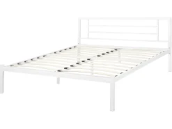 Clearance Łóżko Metal CUSSET 160 x 200 cm Łóżka Metalowe|Łóżka Podwójne