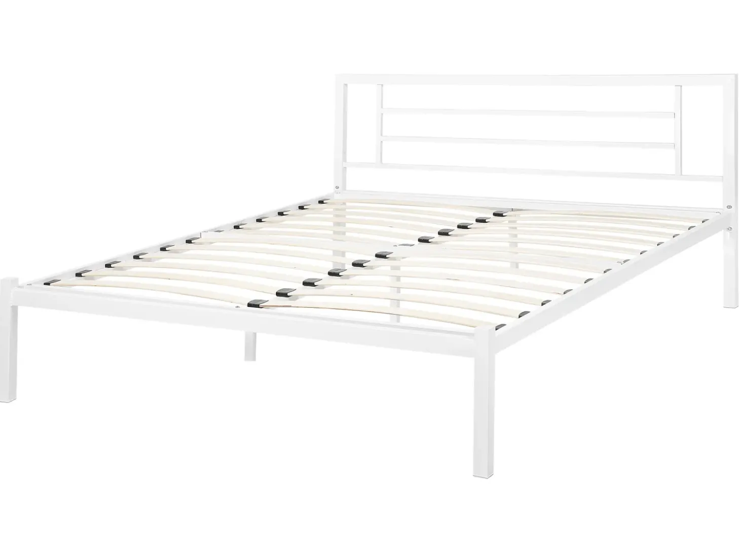 Clearance Łóżko Metal CUSSET 160 x 200 cm Łóżka Metalowe|Łóżka Podwójne