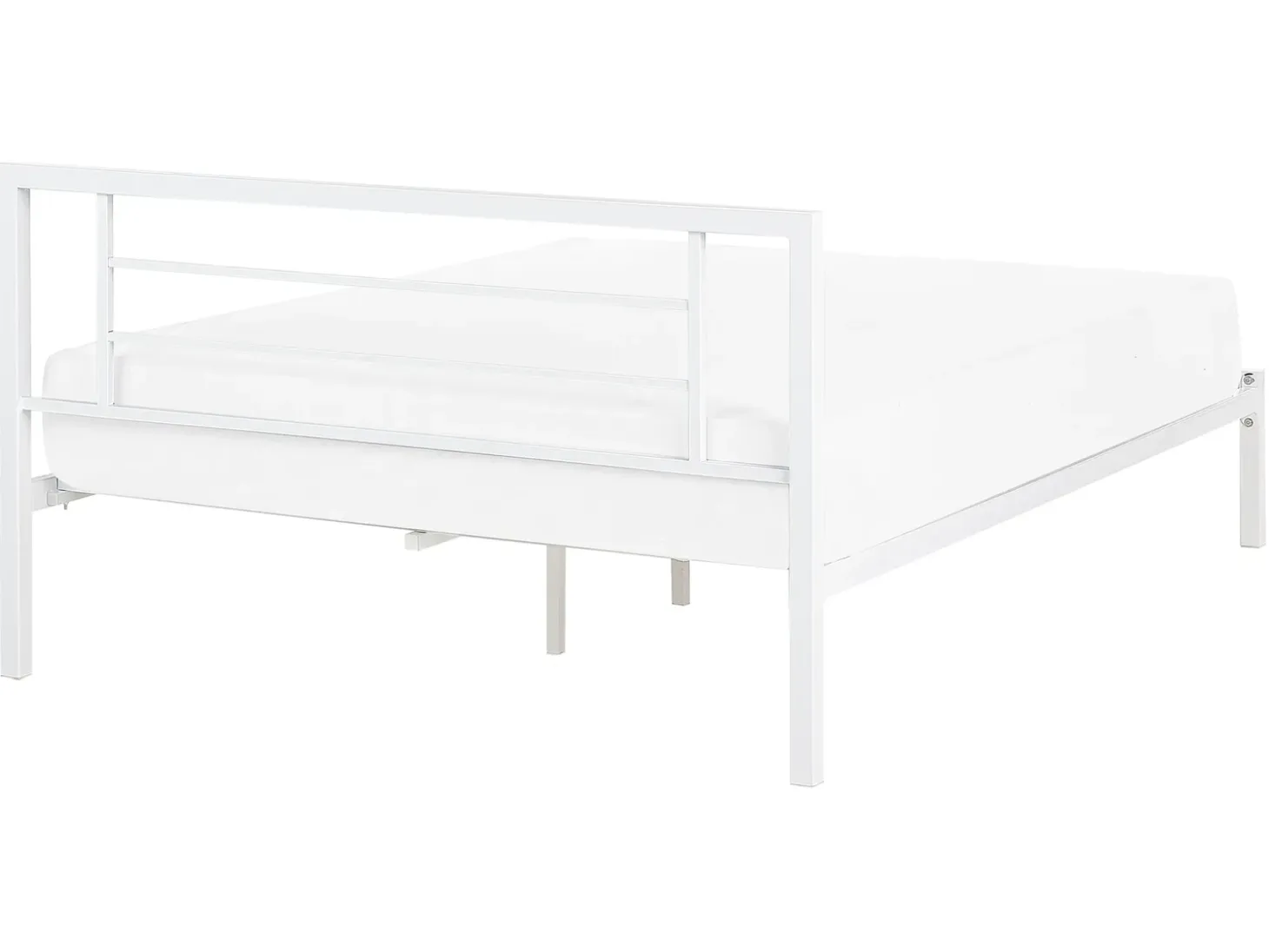 Clearance Łóżko Metal CUSSET 160 x 200 cm Łóżka Metalowe|Łóżka Podwójne