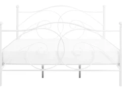 Discount Łóżko Metal DINARD 180 x 200 cm Łóżka Metalowe|Łóżka Podwójne