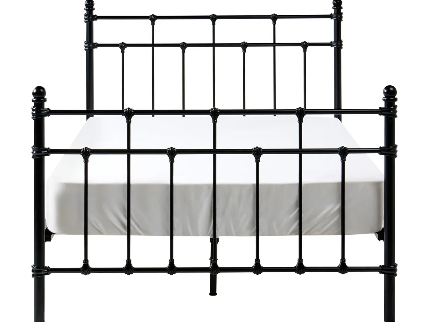 Sale Łóżko Metal LYNX 120 x 200 cm Łóżka Metalowe|Łóżka Podwójne