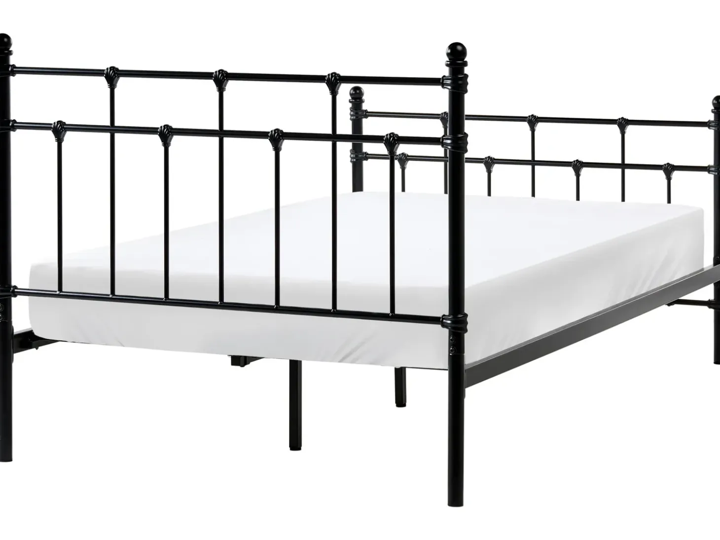 Sale Łóżko Metal LYNX 120 x 200 cm Łóżka Metalowe|Łóżka Podwójne