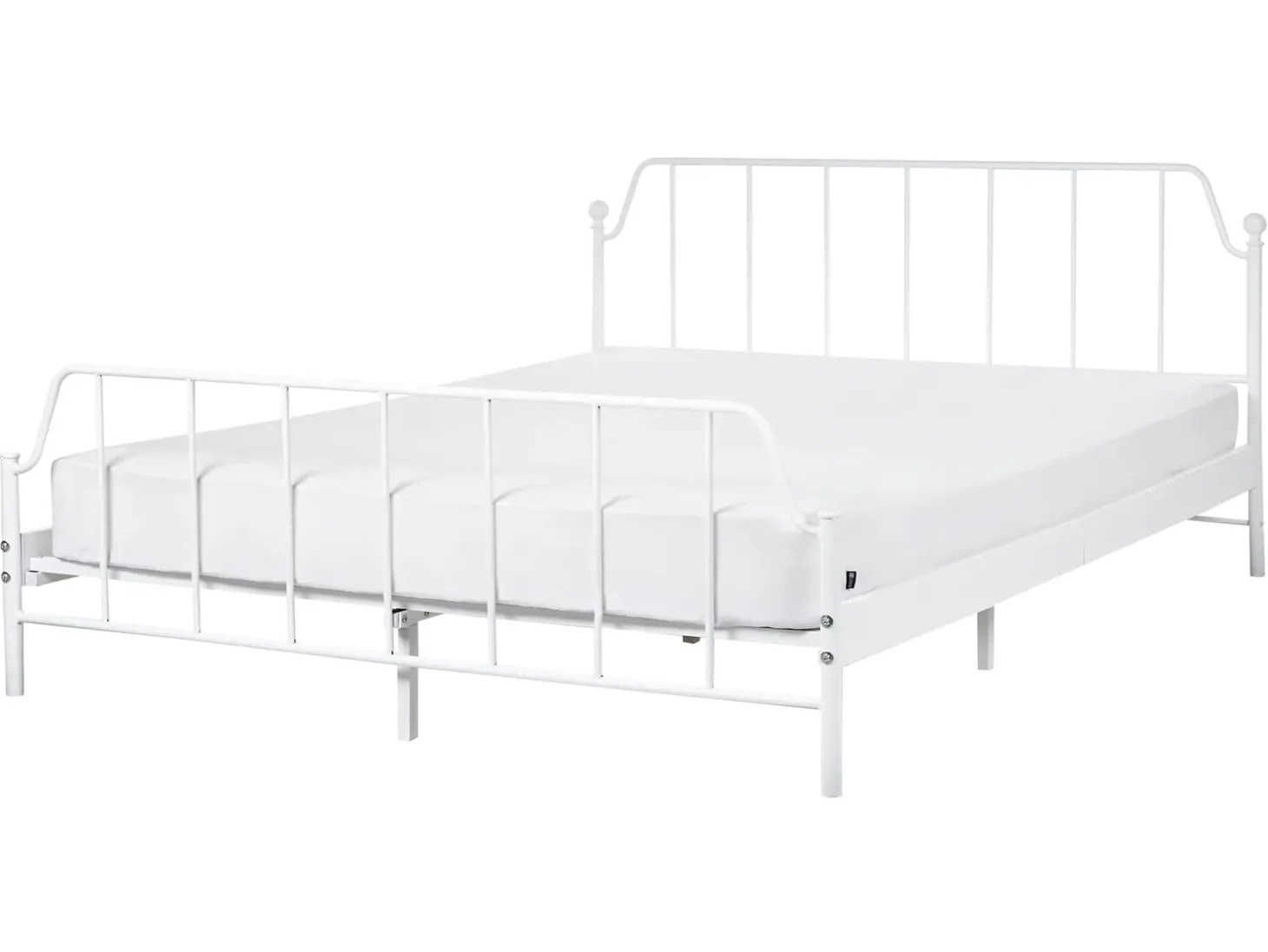 Discount Łóżko Metal MAURESSAC 160 x 200 cm Łóżka Metalowe|Łóżka Podwójne
