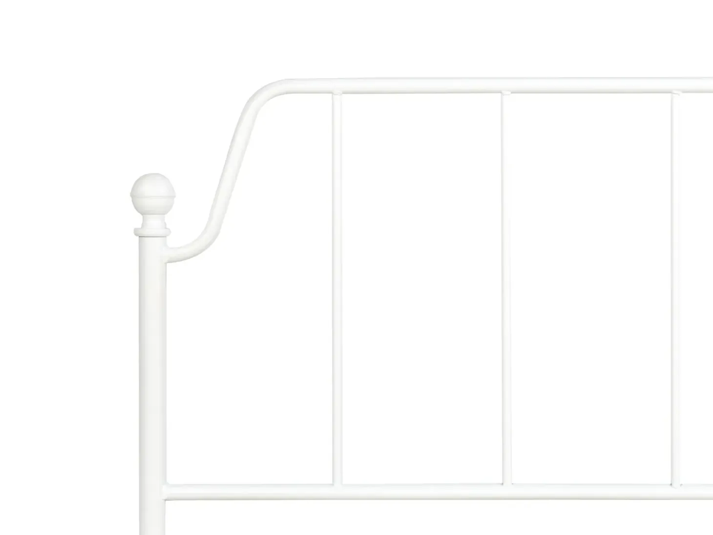 Discount Łóżko Metal MAURESSAC 160 x 200 cm Łóżka Metalowe|Łóżka Podwójne