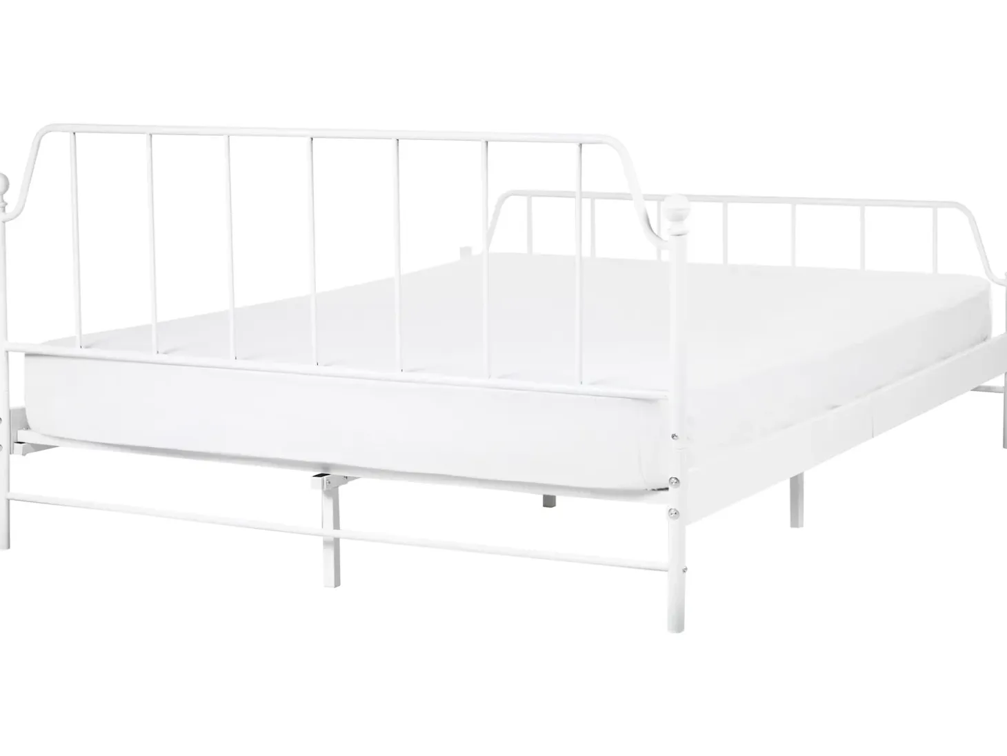 Discount Łóżko Metal MAURESSAC 160 x 200 cm Łóżka Metalowe|Łóżka Podwójne