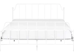 Discount Łóżko Metal MAURESSAC 160 x 200 cm Łóżka Metalowe|Łóżka Podwójne