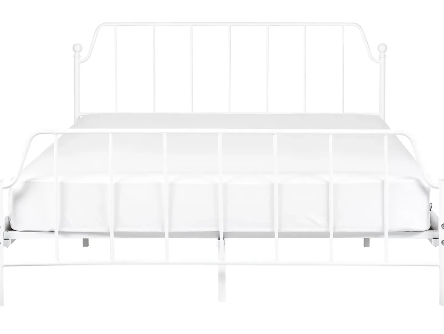 Discount Łóżko Metal MAURESSAC 160 x 200 cm Łóżka Metalowe|Łóżka Podwójne