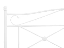 Outlet Łóżko Metal RODEZ 180 x 200 cm Łóżka Metalowe|Łóżka Podwójne