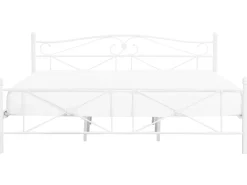 Outlet Łóżko Metal RODEZ 180 x 200 cm Łóżka Metalowe|Łóżka Podwójne