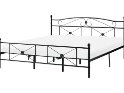 Sale Łóżko Metal RODEZ 180 x 200 cm Łóżka Metalowe|Łóżka Podwójne