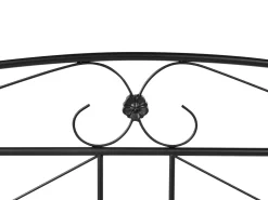 Sale Łóżko Metal RODEZ 180 x 200 cm Łóżka Metalowe|Łóżka Podwójne