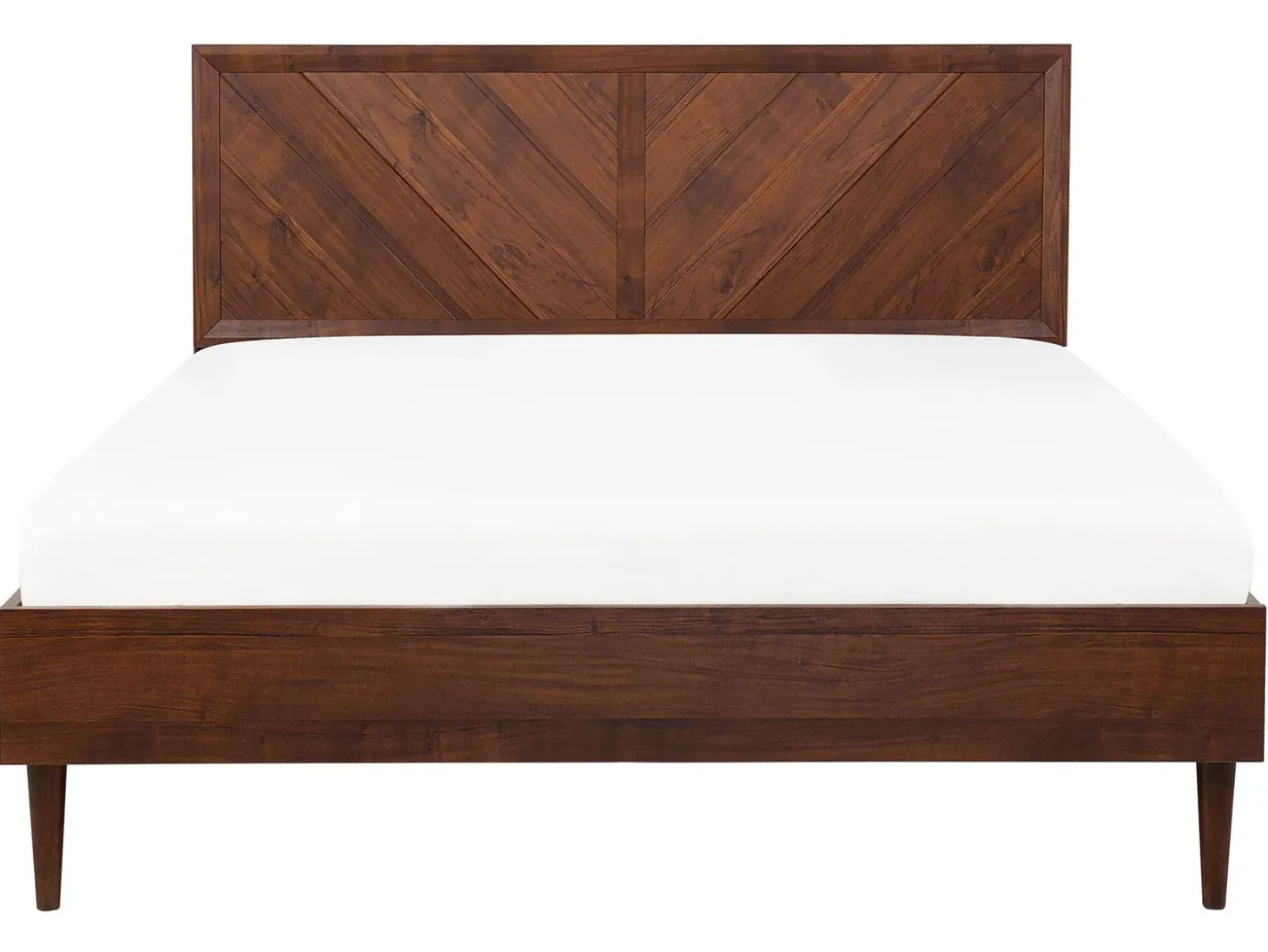 Clearance MIALET 160 x 200 cm Ciemno Łóżka Podwójne|Wszystkie Łóżka