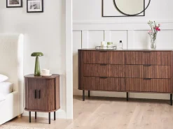 Outlet BRADLEY Ciemnobrązowy Szafki I Komody|Szafki I Komody