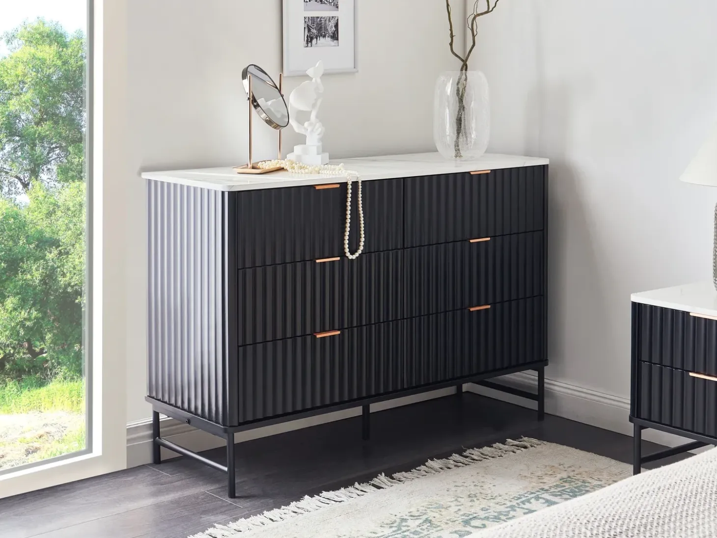 Clearance GLASTONBURY Marmur/ Szafki I Komody|Szafki I Komody
