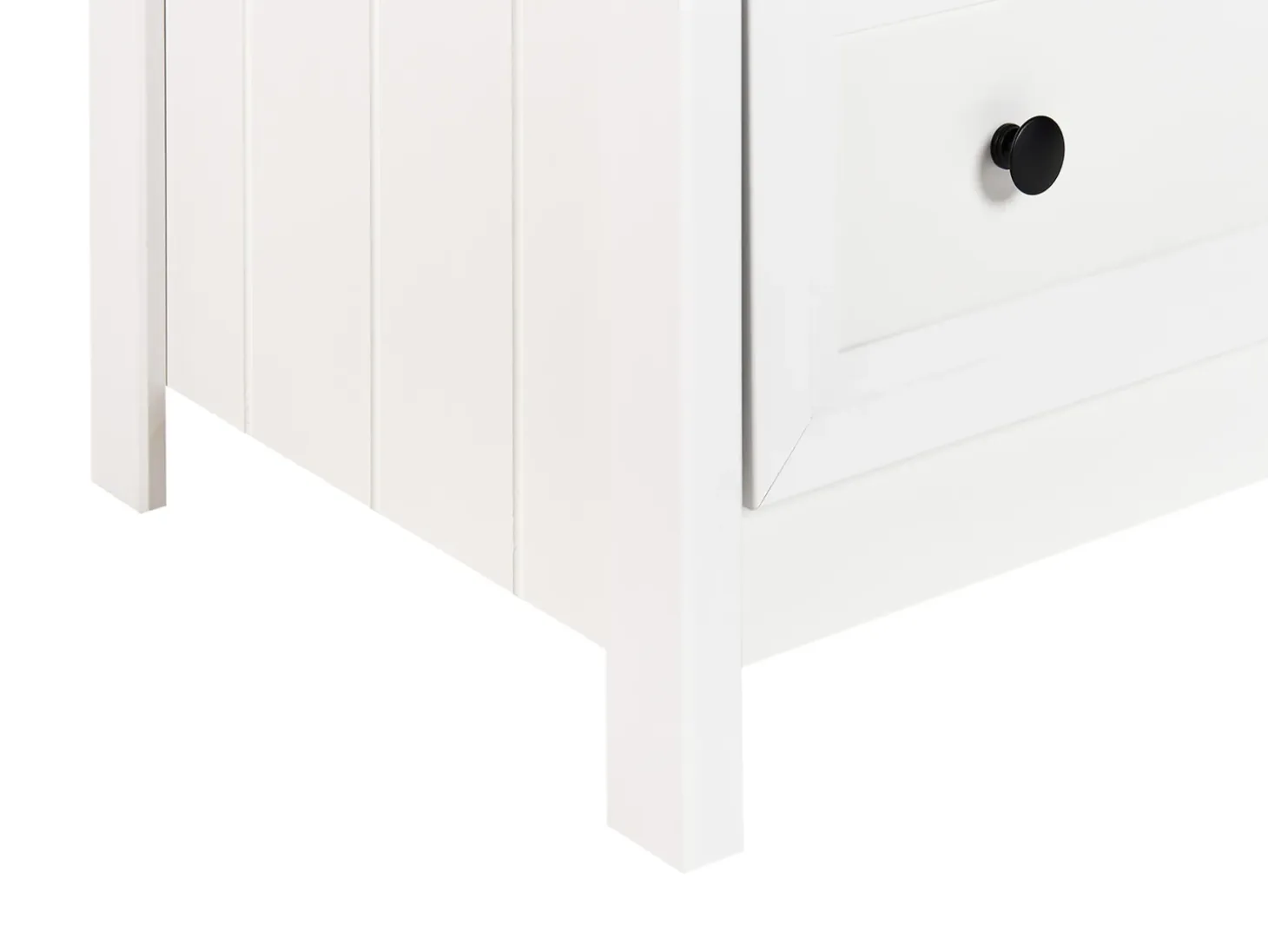 Outlet Komoda 6 szuflad HAZELVALE Biały Szafki I Komody|Szafki I Komody