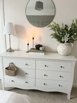 Outlet Komoda 6 szuflad WINCHESTER Szafki I Komody|Szafki I Komody
