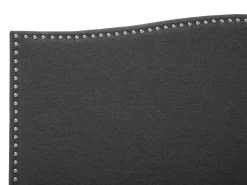 Sale MONTPELLIER 180 x 200 cm LED Biały Łóżka Tapicerowane|Łóżka Podwójne