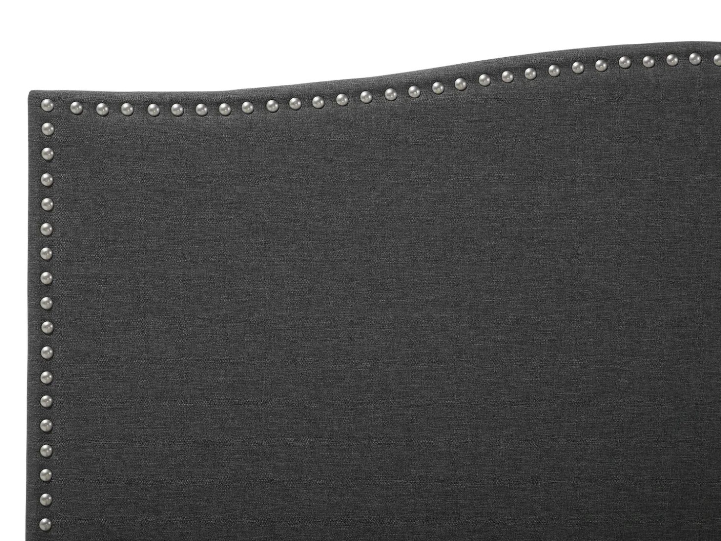 Sale MONTPELLIER 180 x 200 cm LED Biały Łóżka Tapicerowane|Łóżka Podwójne