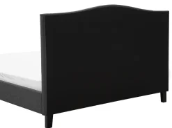 Sale MONTPELLIER 180 x 200 cm LED Biały Łóżka Tapicerowane|Łóżka Podwójne