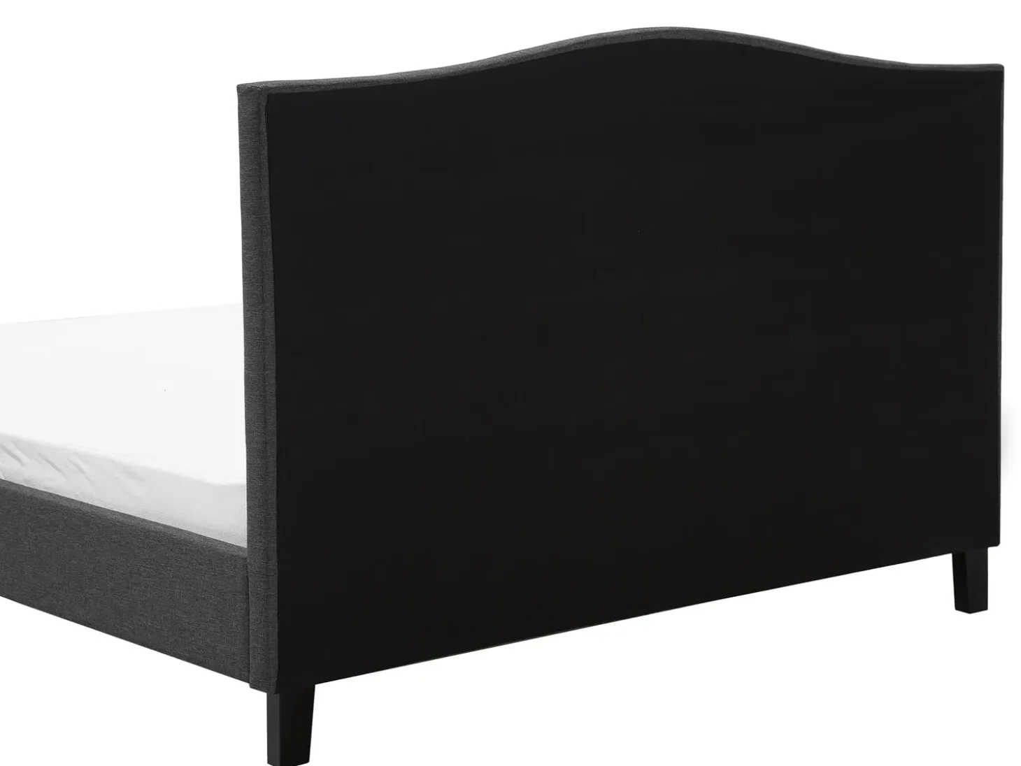 Sale MONTPELLIER 180 x 200 cm LED Biały Łóżka Tapicerowane|Łóżka Podwójne
