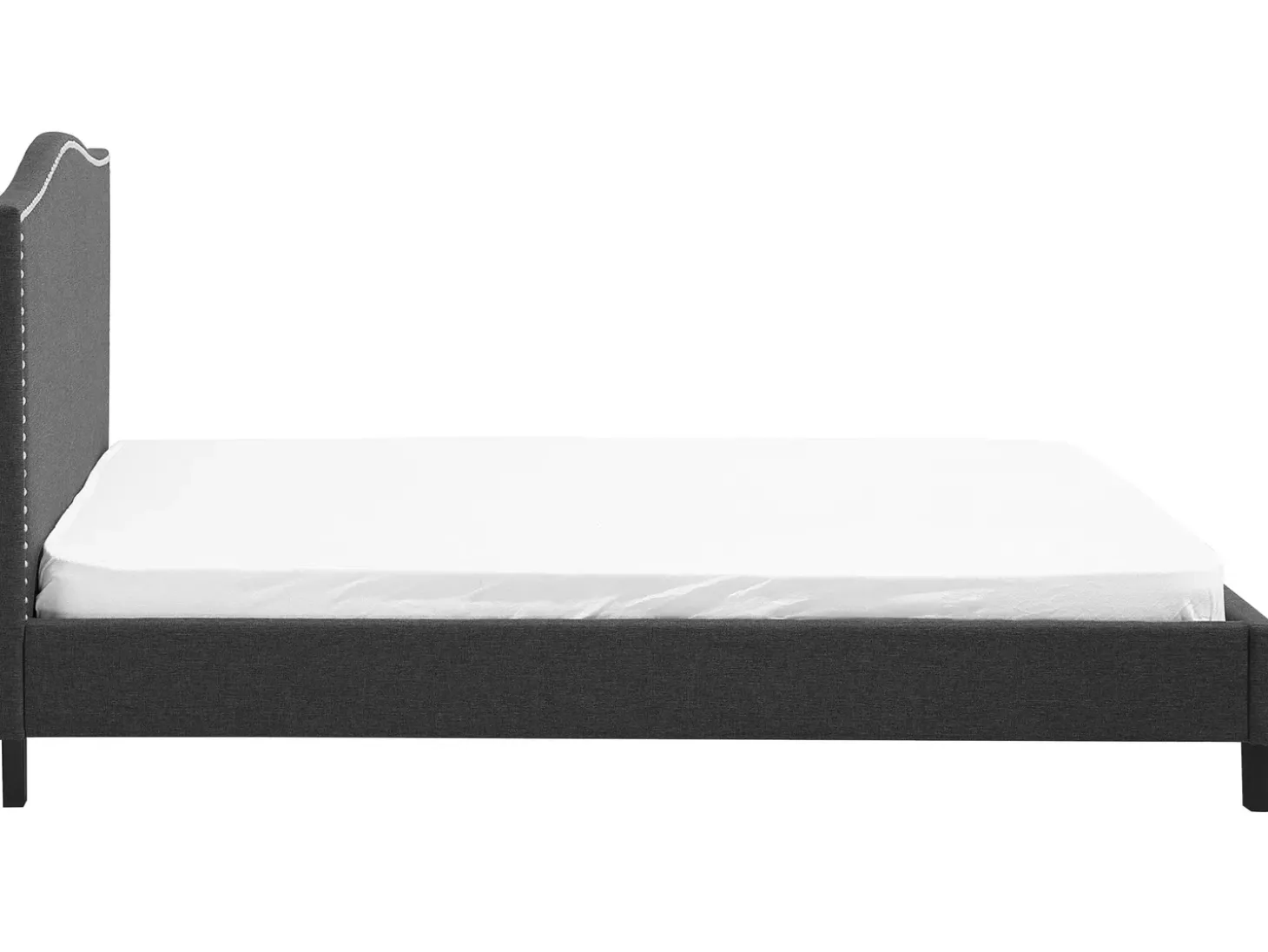 Hot MONTPELLIER 180 x 200 cm LED Kolorowy Łóżka Tapicerowane|Łóżka Podwójne