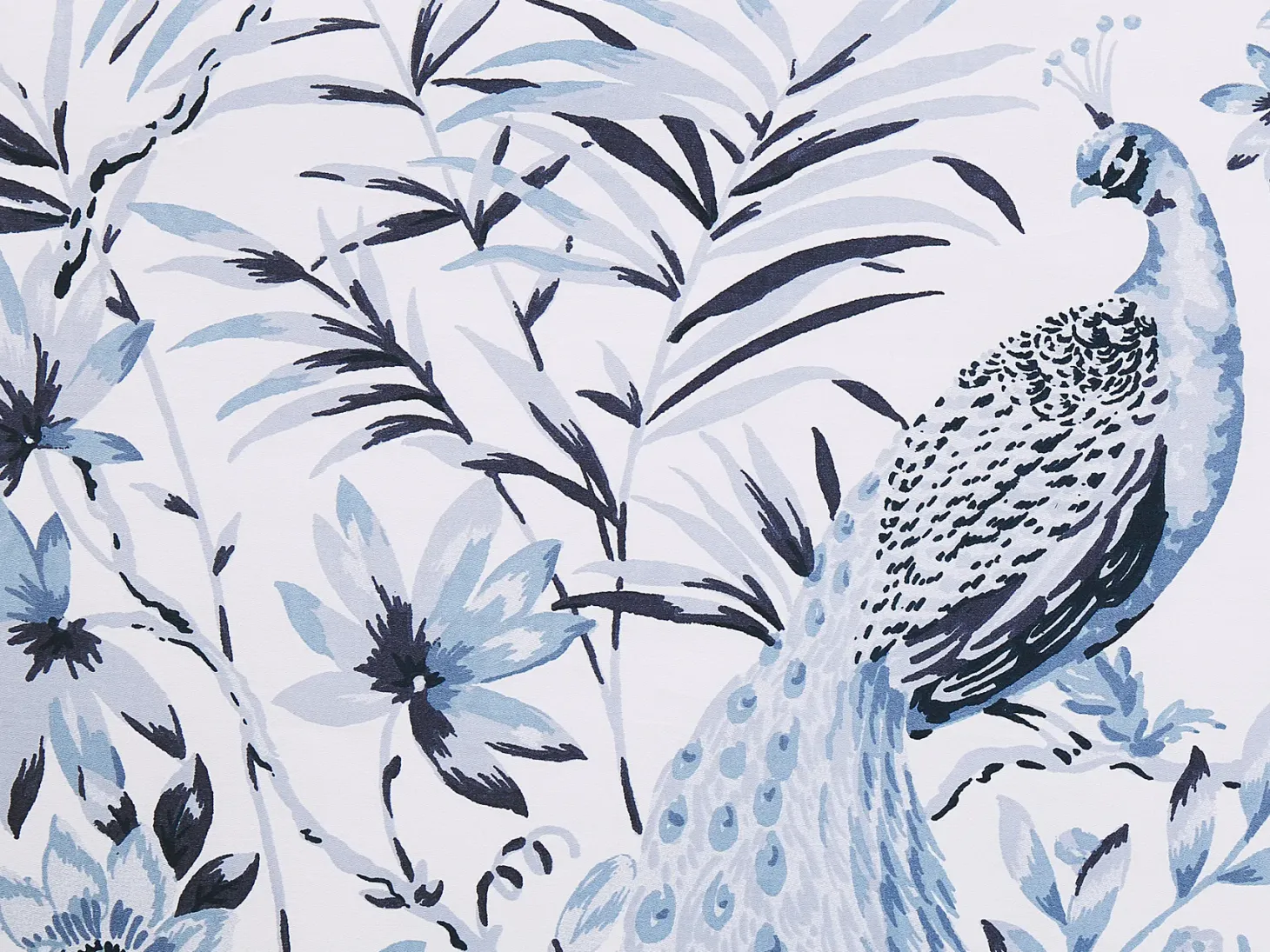 Komplet pościeli BALLARD Bawełna satynowa 135 x 200 cm Niebieski