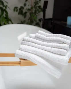 Komplet 9 ręczników ATAI Bawełna Biały