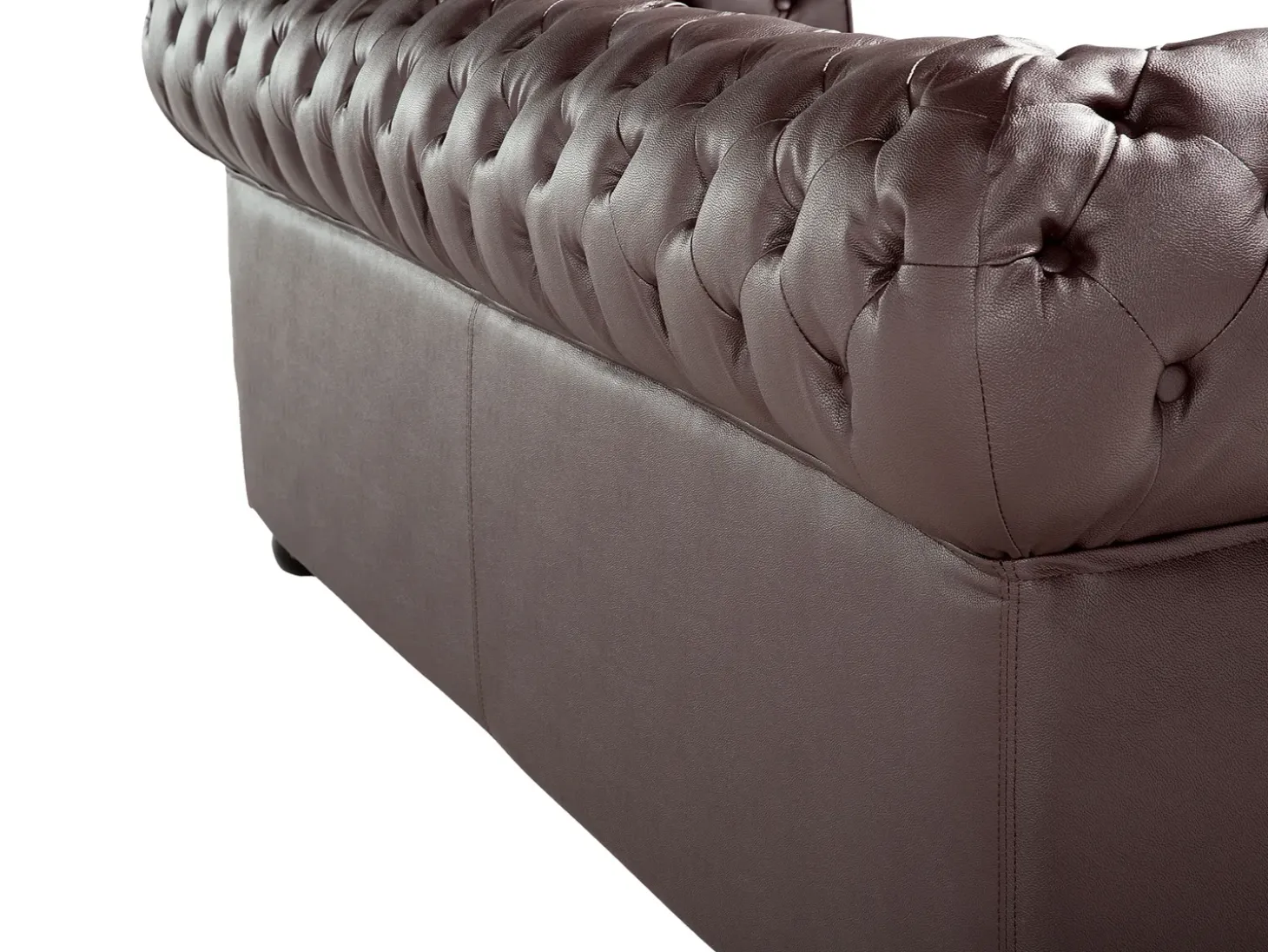 New Komplet wypoczynkowy dla 4 osób CHESTERFIELD Skóra naturalna Kolekcje Sof|Sofy Skórzane